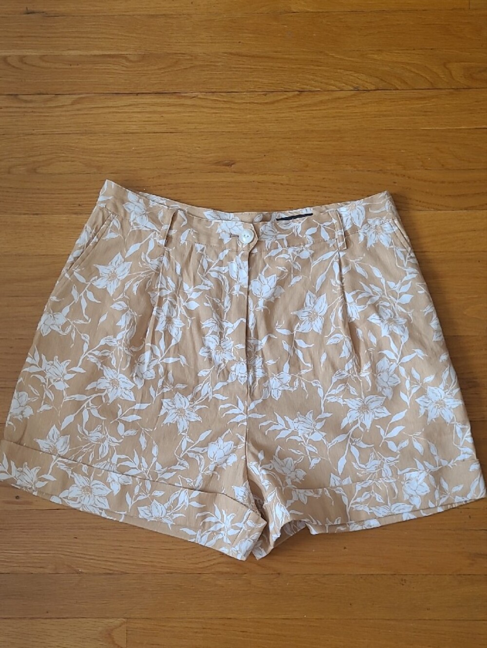 Rag & Bone Ivy Printed Linen Shorts
